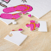 Puzles Family Beach Fun Octopus Legpuzzel (Zijkant)