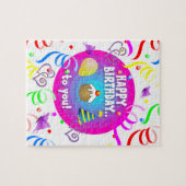 Puzles Happy Birthday voor je Cake Legpuzzel (Horizontaal)
