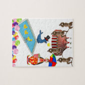 Puzles Monkey Clowns Circus Seal Balloons Legpuzzel (Horizontaal)