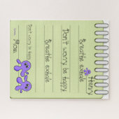 Puzles Octopus Breathe Exhale Maak je geen zorgen Legpuzzel (Horizontaal)