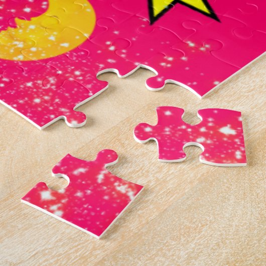 Puzles Spaceships Aliens Astronauts Legpuzzel (Zijkant)