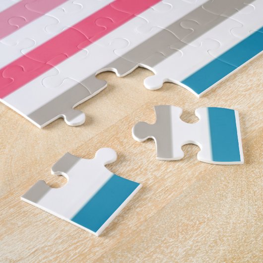 Puzles Stripe Cat Mouse Kaas Legpuzzel (Zijkant)