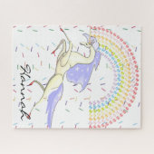 Puzles Unicorn Rainbow Legpuzzel (Horizontaal)