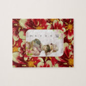 Puzles Victoriaans Flowers Floral Legpuzzel (Horizontaal)