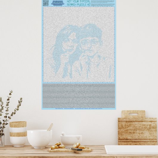 PUZZEL #2: Namen - Diabolisch Poster (Keuken)