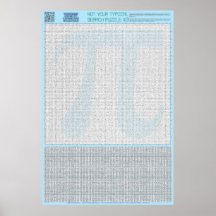 PUZZEL #3: Pi-dag - duivels Poster