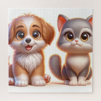 Puzzel 3D Geanimeerde 20 "x20" met giftbox