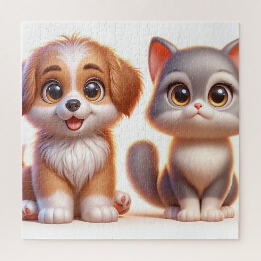 Puzzel 3D Geanimeerde 20 "x20" met giftbox (Verticaal)