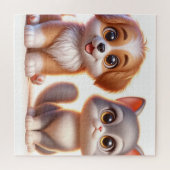 Puzzel 3D Geanimeerde 20 "x20" met giftbox Legpuzzel (Horizontaal)