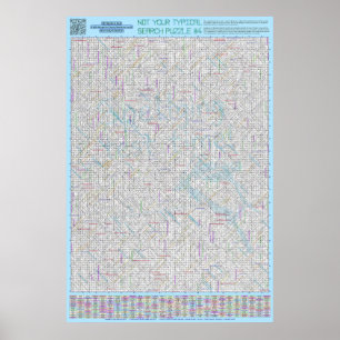 PUZZEL #4: Verkeerd gespeld - Diabolisch opgelost Poster