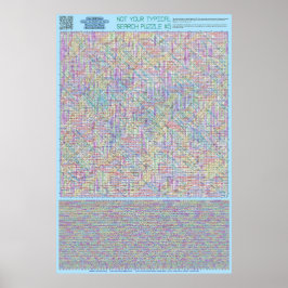 PUZZEL #5: Landen - Diabolisch opgelost Poster