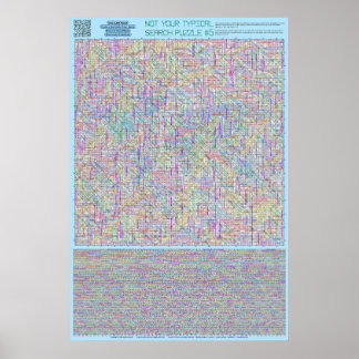 PUZZEL #5: Landen - Diabolisch opgelost Poster