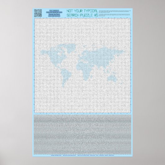 PUZZEL #5: Landen - duivels Poster (Voorkant)