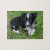  puzzel aan de rand Collie! (Horizontaal)