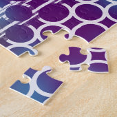 Puzzel abstract design, moeilijke puzzel (Zijkant)