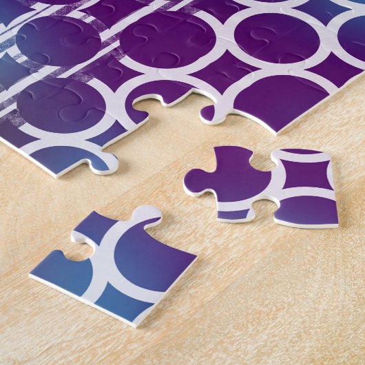 Puzzel abstract design, moeilijke puzzel (Zijkant)