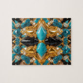 Puzzel abstract Modern Design Bahama's Kleuren (Horizontaal)