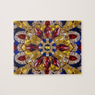 Puzzel abstract Modern Design Colombia Kleuren Legpuzzel