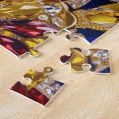 Puzzel abstract Modern Design Colombia Kleuren Legpuzzel (Zijkant)