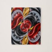 Puzzel abstract modern design Duitse kleuren (Verticaal)