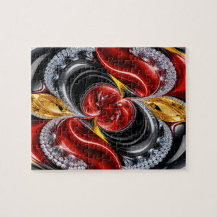 Puzzel abstract modern design Duitse kleuren Legpuzzel