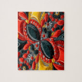 Puzzel abstract Modern Design Duitsland Kleuren Legpuzzel (Verticaal)