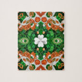 Puzzel abstract Modern Design Ierland Kleuren Legpuzzel (Verticaal)