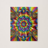 Puzzel abstract Modern Design LGBTQ Kleuren (Verticaal)