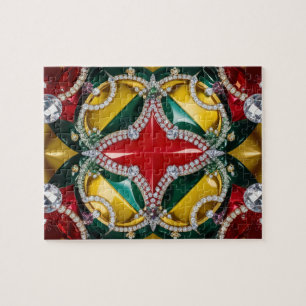 Puzzel abstract Modern Design Los Angeles Kleuren