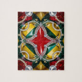 Puzzel abstract Modern Design Los Angeles Kleuren Legpuzzel (Verticaal)