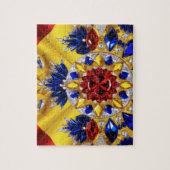 Puzzel abstract Modern Design Roemenië Kleuren (Verticaal)