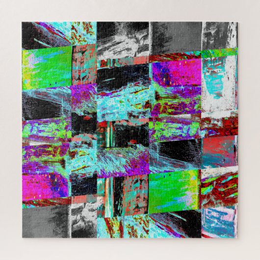 Puzzel – Abstract raster (Verticaal)