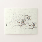Puzzel " Alaskan Husky (Horizontaal)
