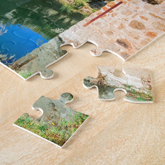 Puzzel Alcantara brug Legpuzzel (Zijkant)