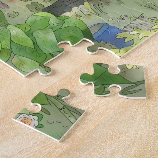 Puzzel Alter Garten (Zijkant)