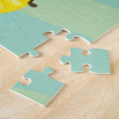 Puzzel | Ananas karakter goede vibes (Zijkant)