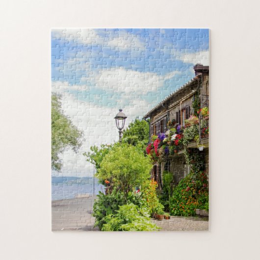 Puzzel Anguillara Lago van Bracciano (Verticaal)
