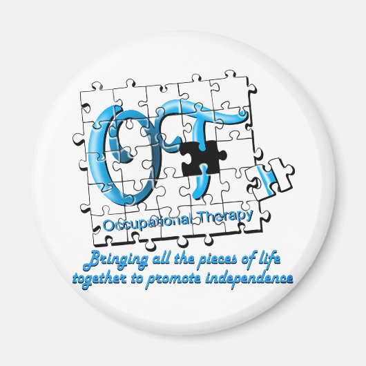 puzzel aqua magneet (Voorkant)