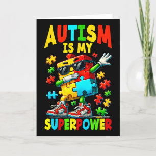 Puzzel Autisme Bewustzijn Autistisch Steun Kaart