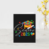 Puzzel Autistisch Senior 2025 Autisme Afstuderen J Kaart (Gele Bloem)