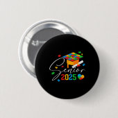 Puzzel Autistisch Senior 2025 Autisme Afstuderen J Ronde Button 5,7 Cm (Voorkant /achterkant)