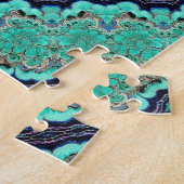 Puzzel Azurite Malachiet Puzzels (Zijkant)