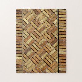 Puzzel - Basketweave bakstenen patroon