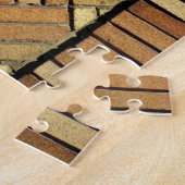 Puzzel - Basketweave bakstenen patroon Legpuzzel (Zijkant)