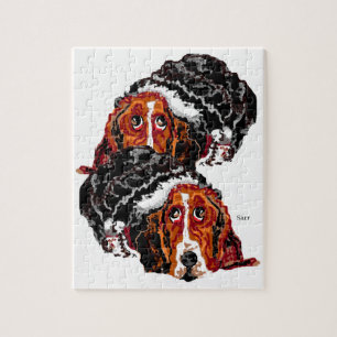 Puzzel: BASSET HOUND HOND Legpuzzel
