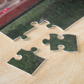 Puzzel Basset Hound Kerk Bezoek (Zijkant)