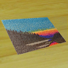 Puzzel - Bergzonsondergang