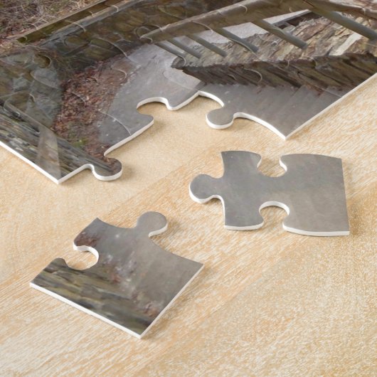 puzzel - Bevroren, Herfsten van glas Legpuzzel (Zijkant)