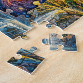 Puzzel binnen een Puzzel Hoofdbrekende Geneste (Zijkant)