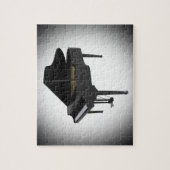 Puzzel: Black Grand Piano Legpuzzel (Verticaal)